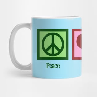 Peace Love Tennis Mug